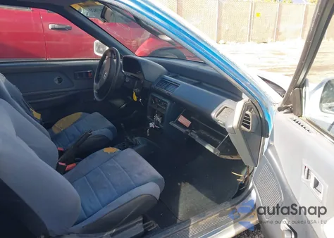 1991 Honda Civic Dx из США, поврежденный, VIN 2HGED6351MH543817